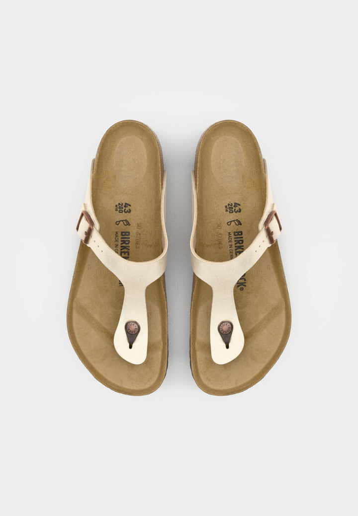 Birkenstock GIZEH BF GRACEFUL PEARL WHITEN - REGULAR - T-bar sandals