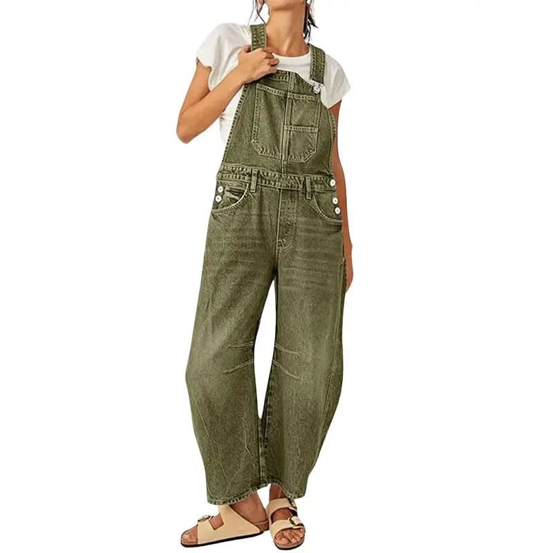 Marie| Denim Jumpsuit