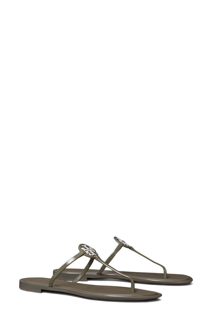Mini Miller Jelly Thong Sandal - New Leccio / Silver