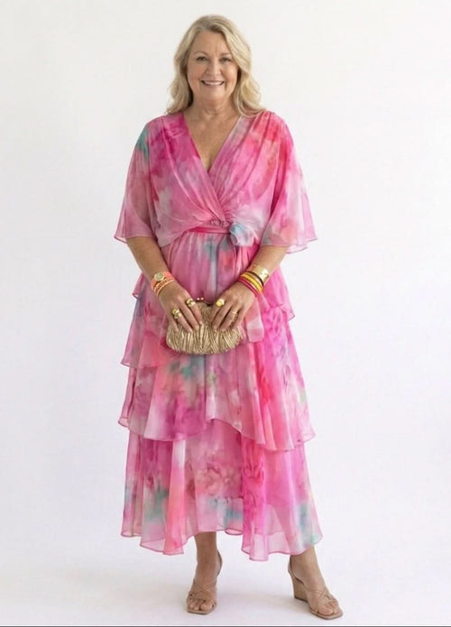 Grace & Annalee™ |Layered Floral Sun Dress