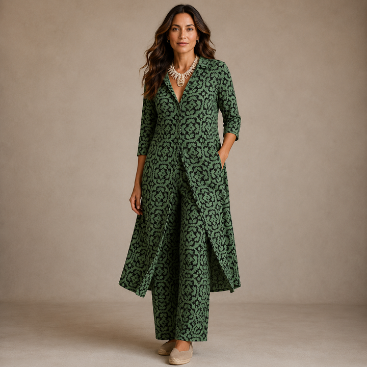 SARA | Patterned Two Piece Set