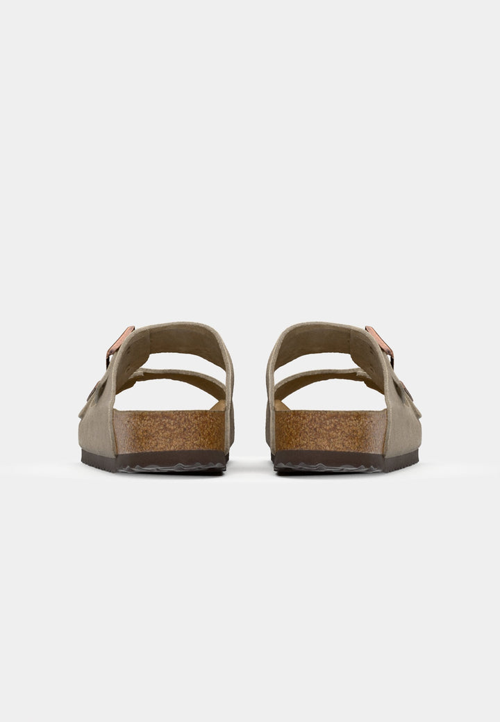 Birkenstock ARIZONA SFB LEVE TAUPEN - REGULAR - Sandals