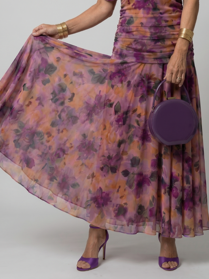 Grace & Annalee™ | Off Shoulder Flow Midi Dress