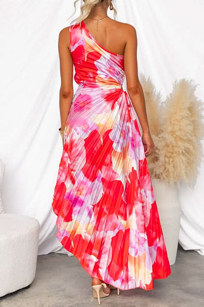 Stella & Grace™ | Vibrant Tropical Evening Dress