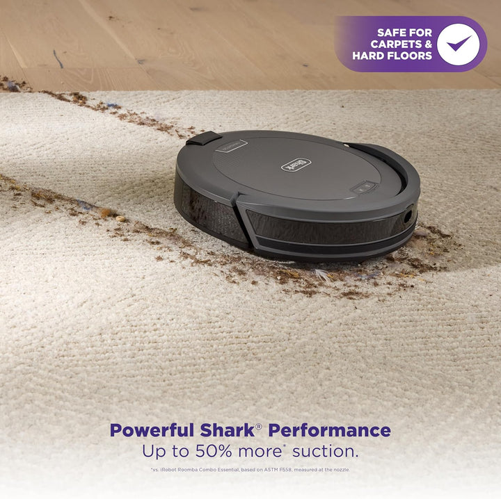 Shark Navigator Robot Vacuum + Self-Empty Base, Grey, RV2120AE
