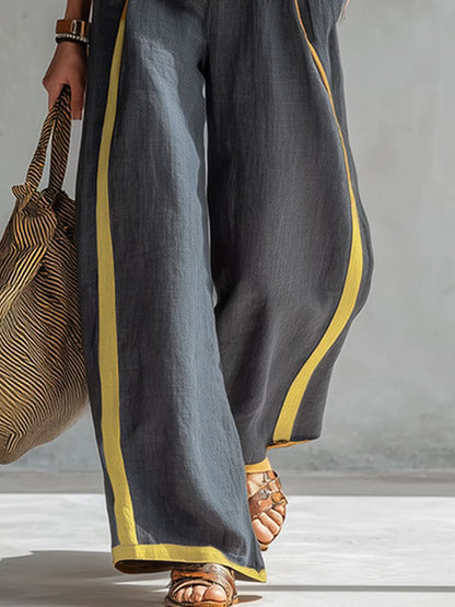 Aurora Linen Two-Piece Set
