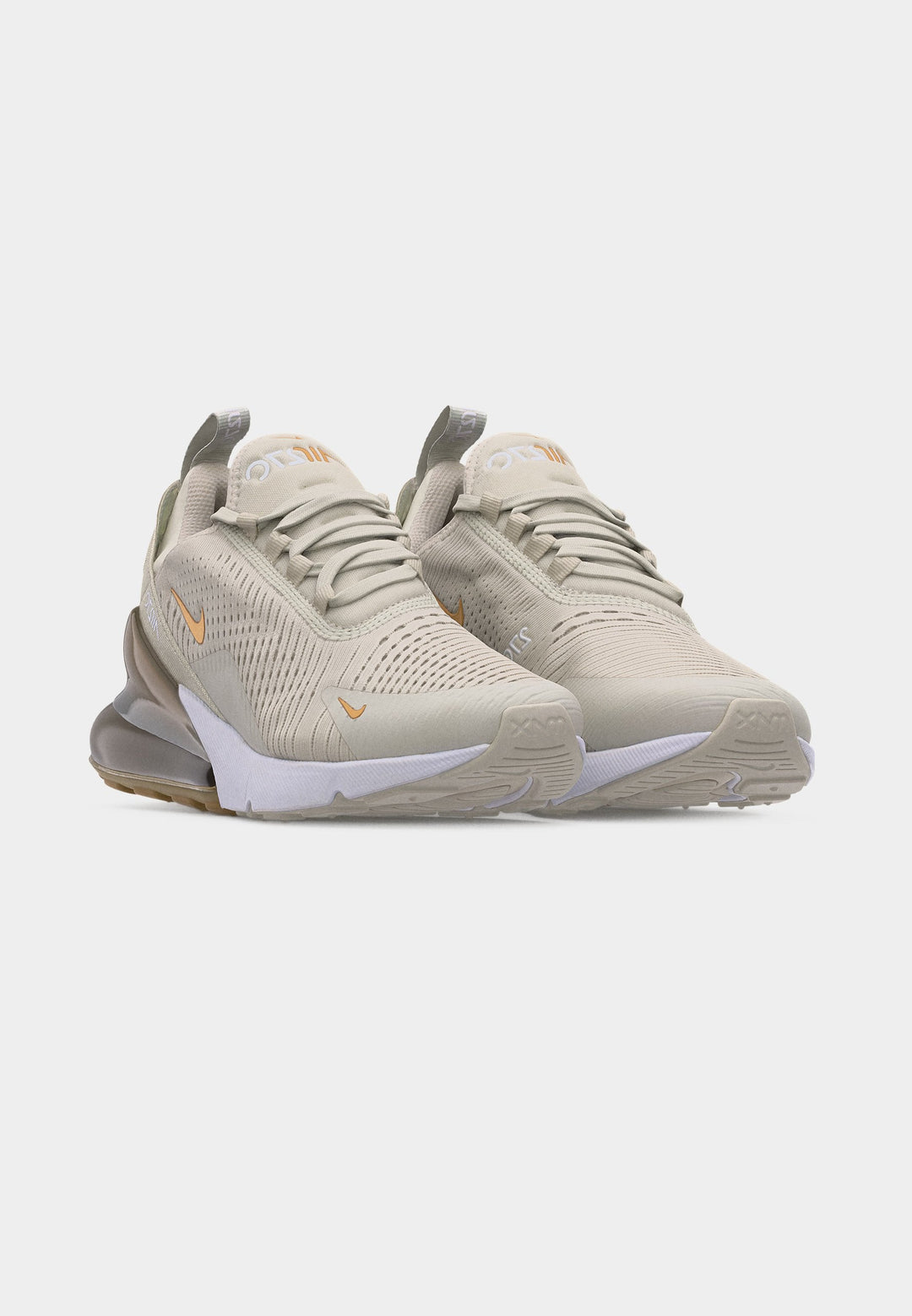 Nike AIR MAX 270 - light bone/metallic gold-coloured/white