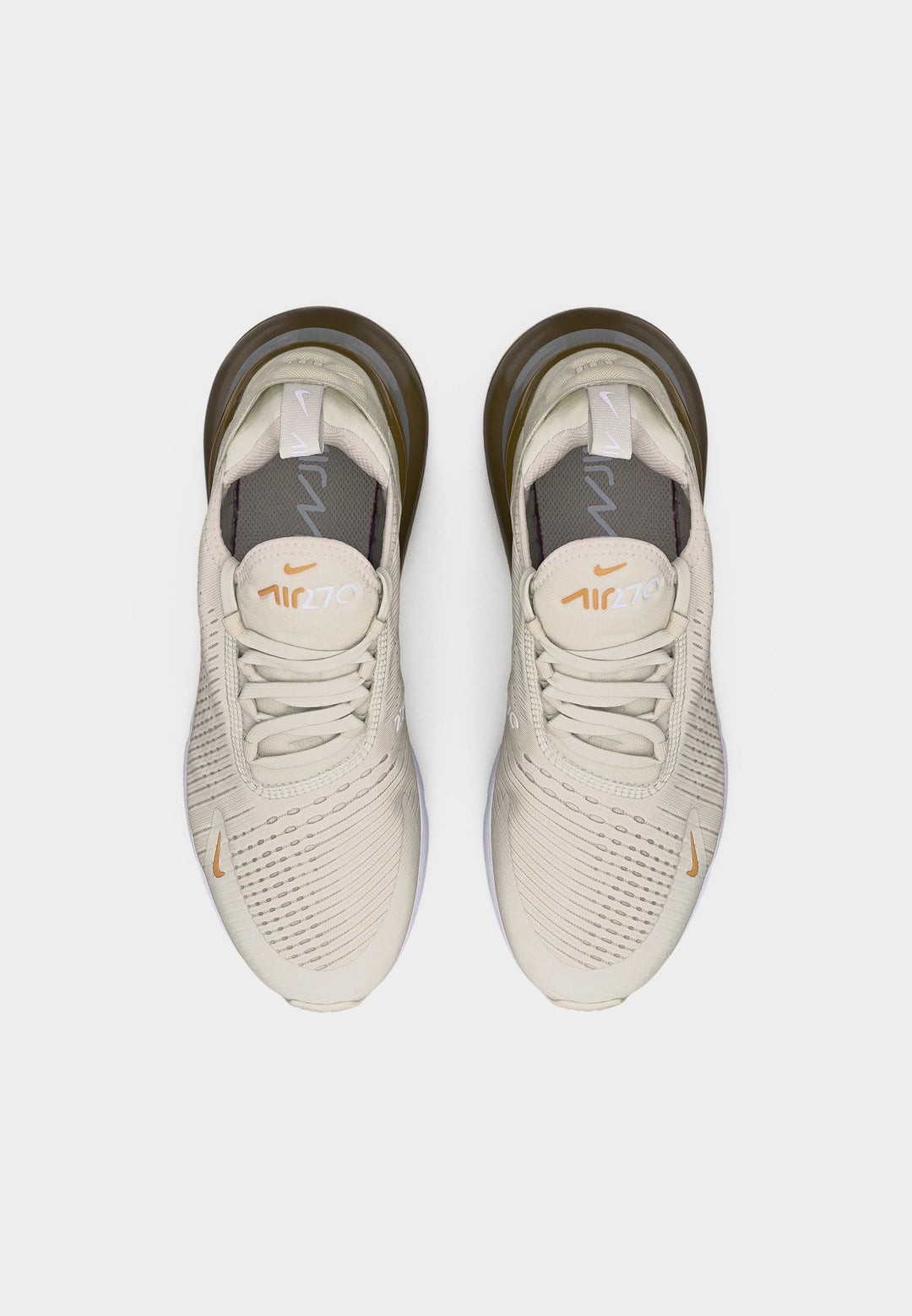 Nike AIR MAX 270 - light bone/metallic gold-coloured/white