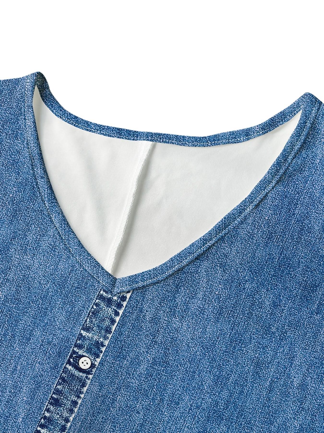 Helen | Denim Stylish Retro Dress