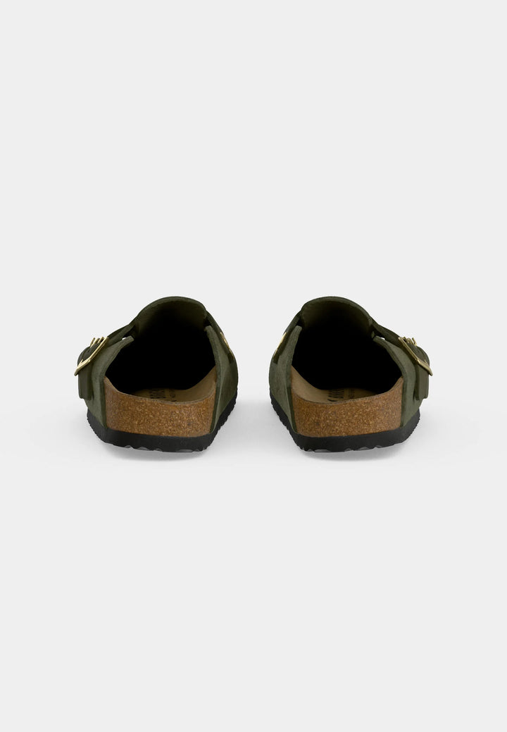 Birkenstock BOSTON NL BLACKN - REGULAR - Slippers