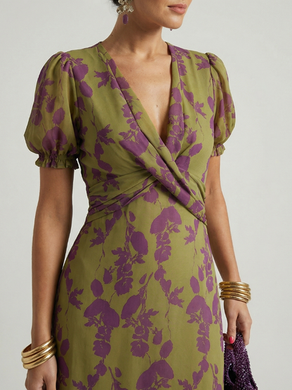 Grace & Annalee™ | Relaxed Floral Midi Dress