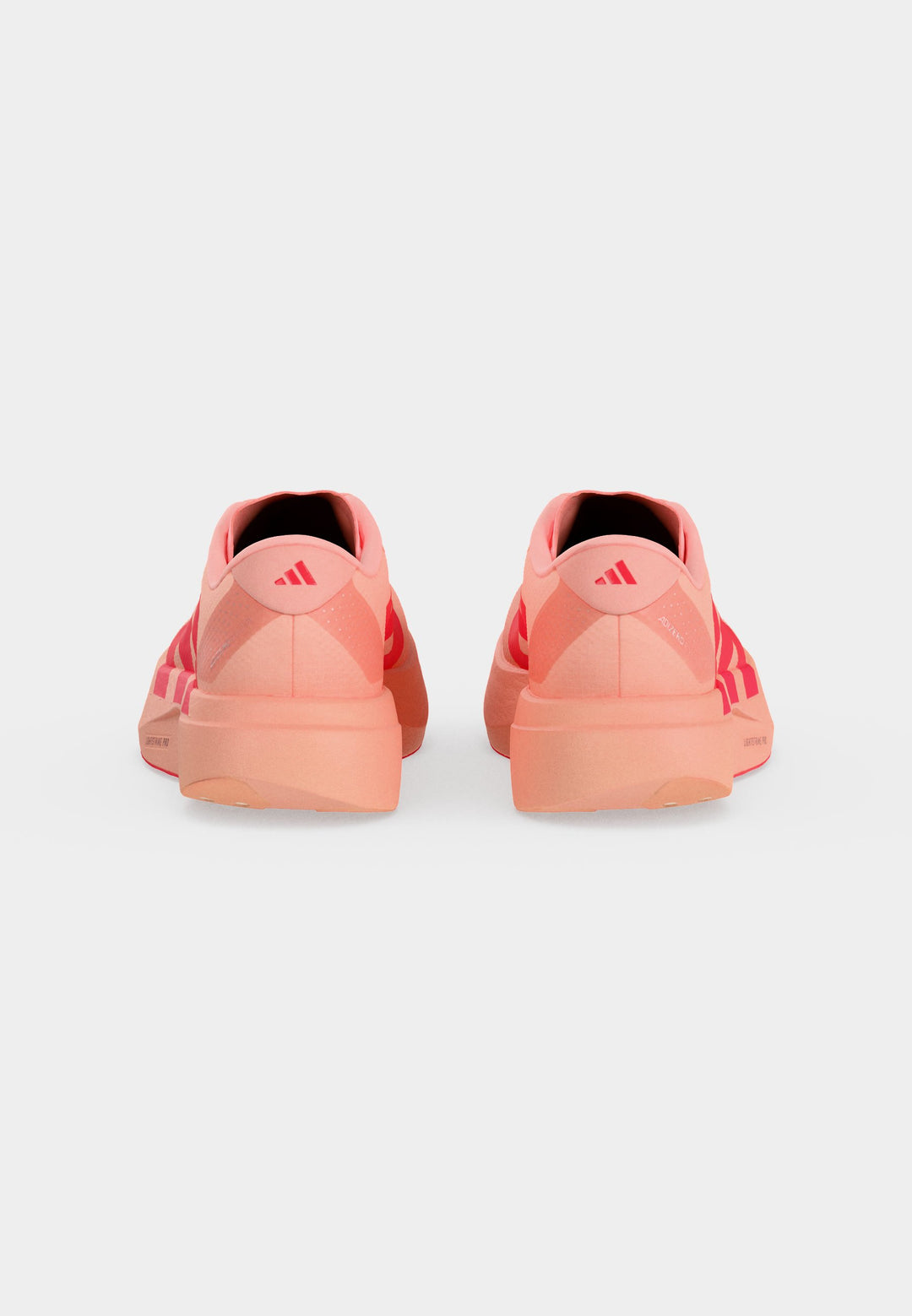 Adidas Performance ADIZERO EVO SL WOVEN W - frozen turbo/lucid red/silver-coloured metallic