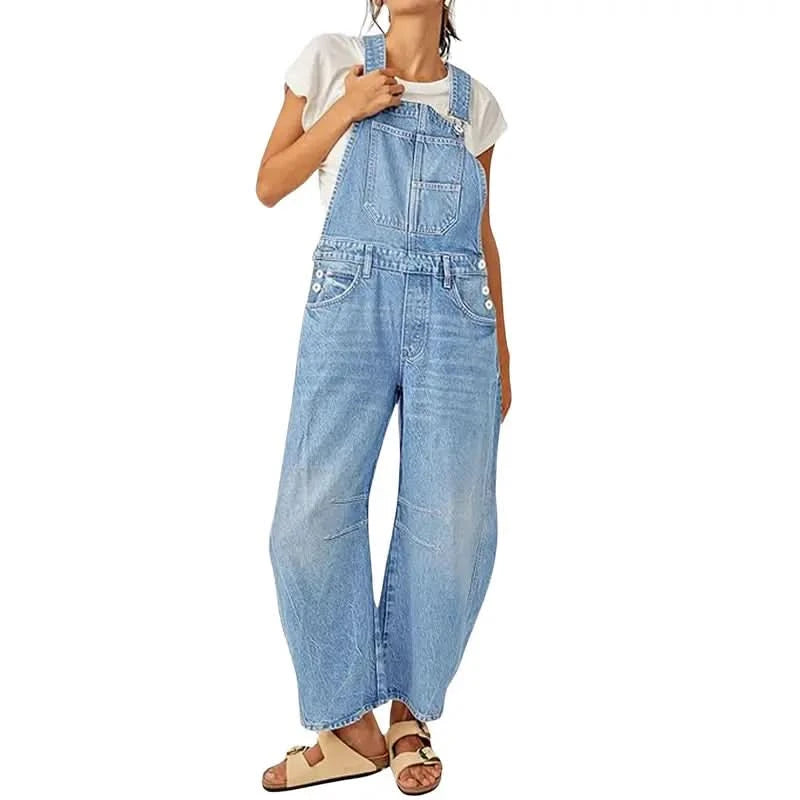 Marie| Denim Jumpsuit