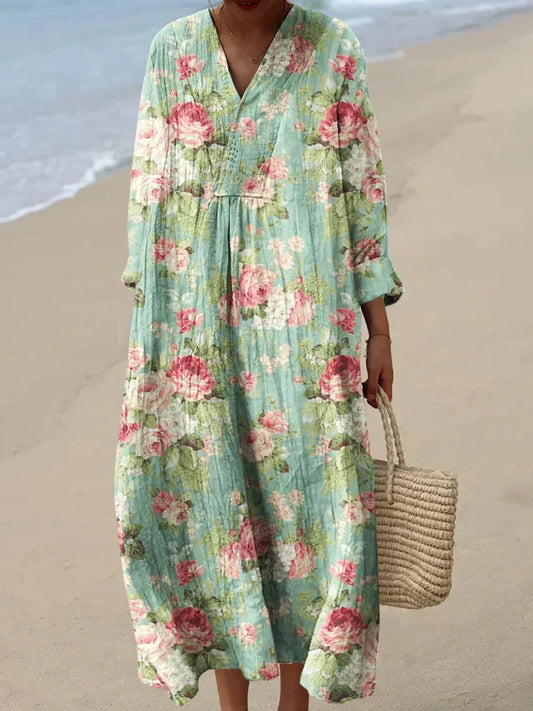 Anne - Printed Summer Dress