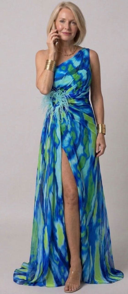 Grace & Annalee™ | Vibrant Draped Dress