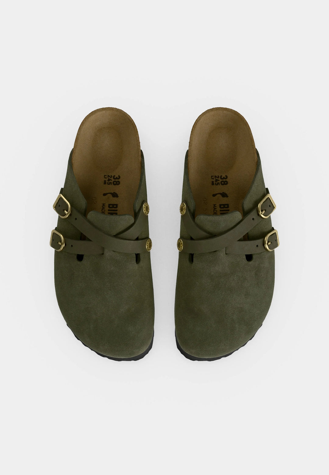 Birkenstock BOSTON NL BLACKN - REGULAR - Slippers