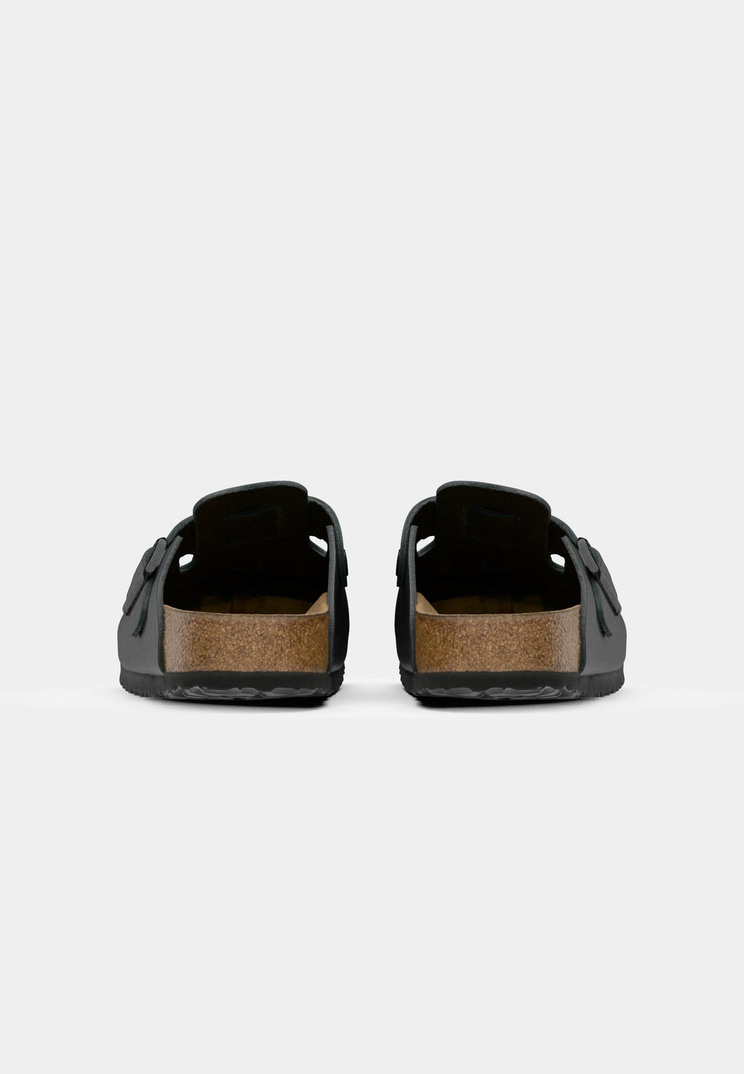 Birkenstock BOSTON NL BLACKN - REGULAR - Slippers