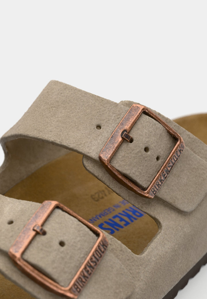 Birkenstock ARIZONA SFB LEVE TAUPEN - REGULAR - Sandals