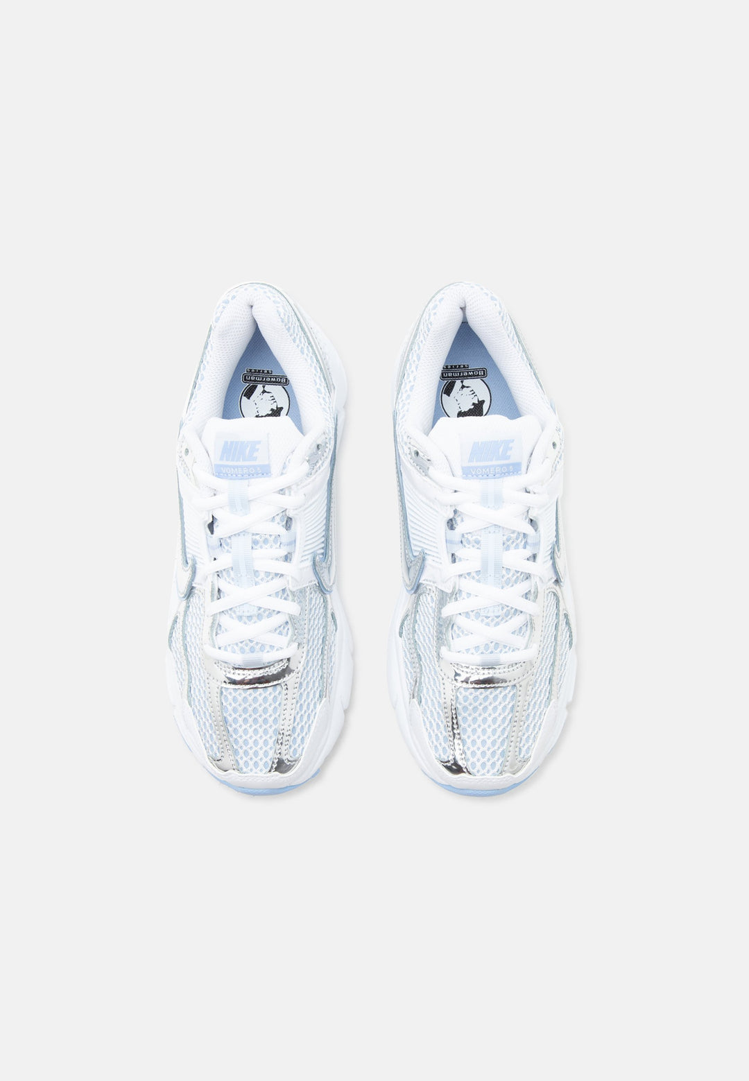 Nike Sportswear ZOOM VOMERO 5 - white/metallic silver-coloured/aluminum/football grey/black