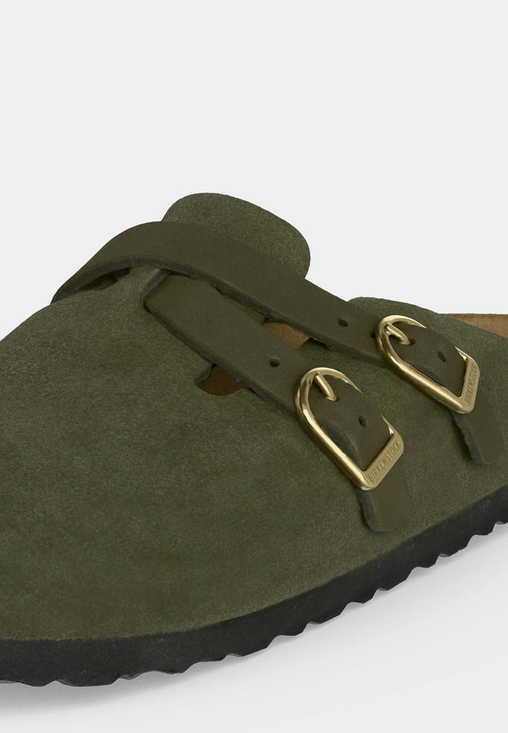 Birkenstock BOSTON NL BLACKN - REGULAR - Slippers