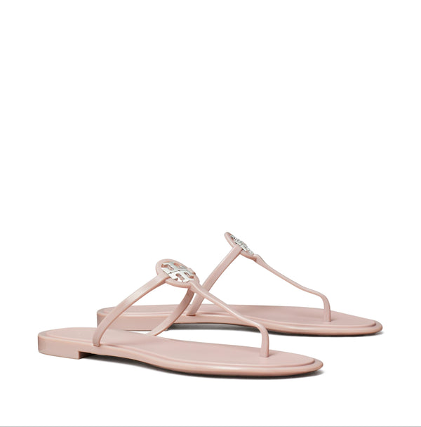 Mini Miller Jelly Thong Sandal - Meadowsweet / Silver
