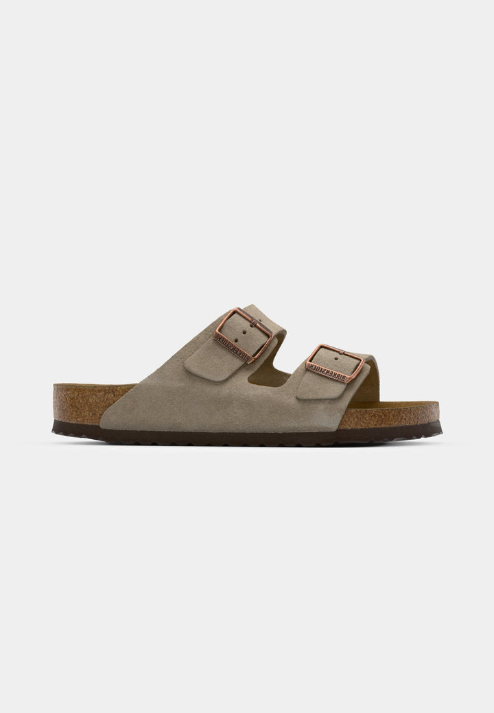 Birkenstock ARIZONA SFB LEVE TAUPEN - REGULAR - Sandals