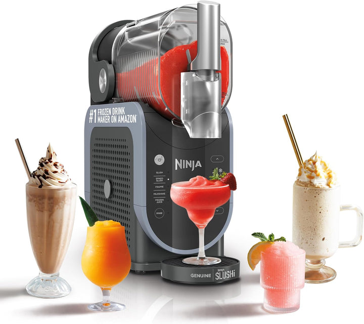 Ninja SLUSHi Frozen Drink and Slushy Machine Gray and Blue FS301EU