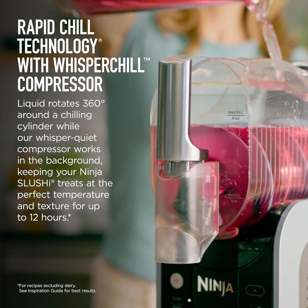 Ninja SLUSHi Frozen Drink and Slushy Machine Gray and Blue FS301EU