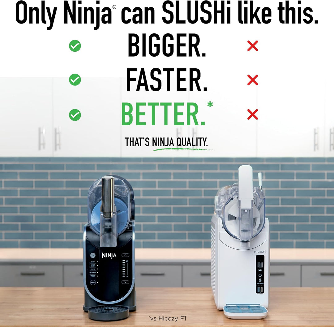 Ninja SLUSHi Frozen Drink and Slushy Machine Gray and Blue FS301EU