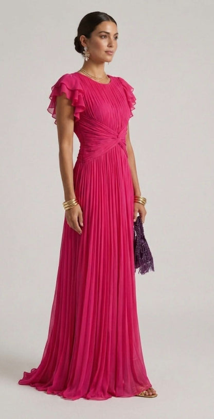 Grace & Annalee™ | Pleated Evening Dress