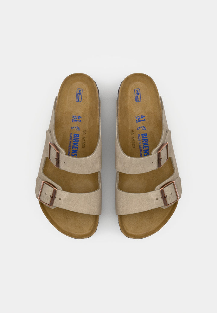 Birkenstock ARIZONA SFB LEVE TAUPEN - REGULAR - Sandals