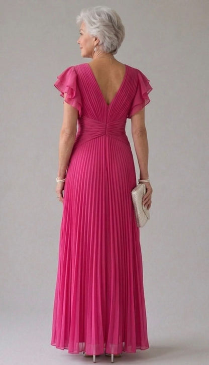 Grace & Annalee™ | Pleated Evening Dress