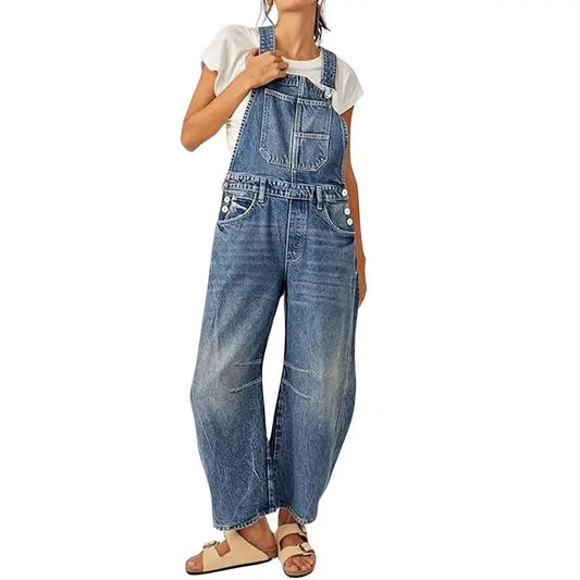 Marie| Denim Jumpsuit