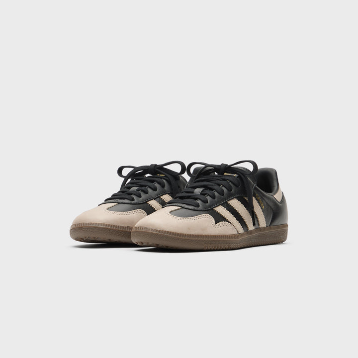 adidas WMNS Samba OG - Core Black / Wonder Beige / Gold Metallic