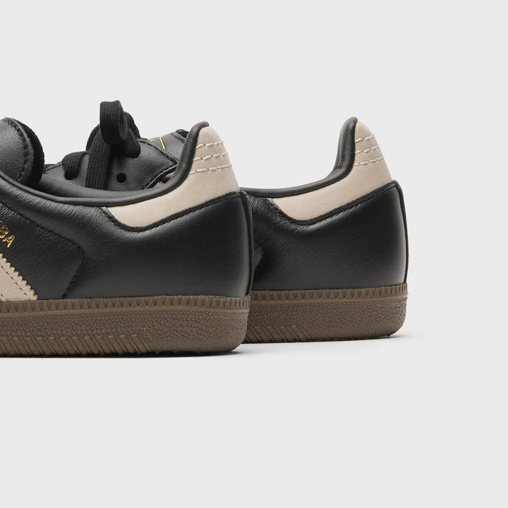 adidas WMNS Samba OG - Core Black / Wonder Beige / Gold Metallic
