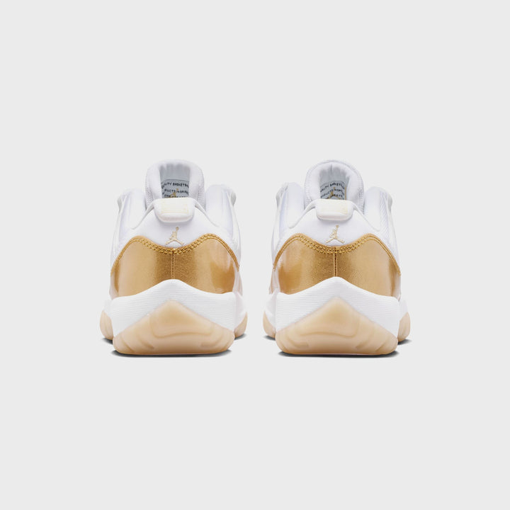 Jordan WMNS Air Jordan 11 Low - White / Metallic Gold