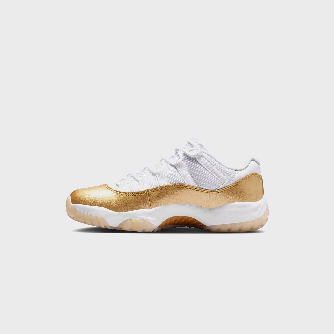 Jordan WMNS Air Jordan 11 Low - White / Metallic Gold