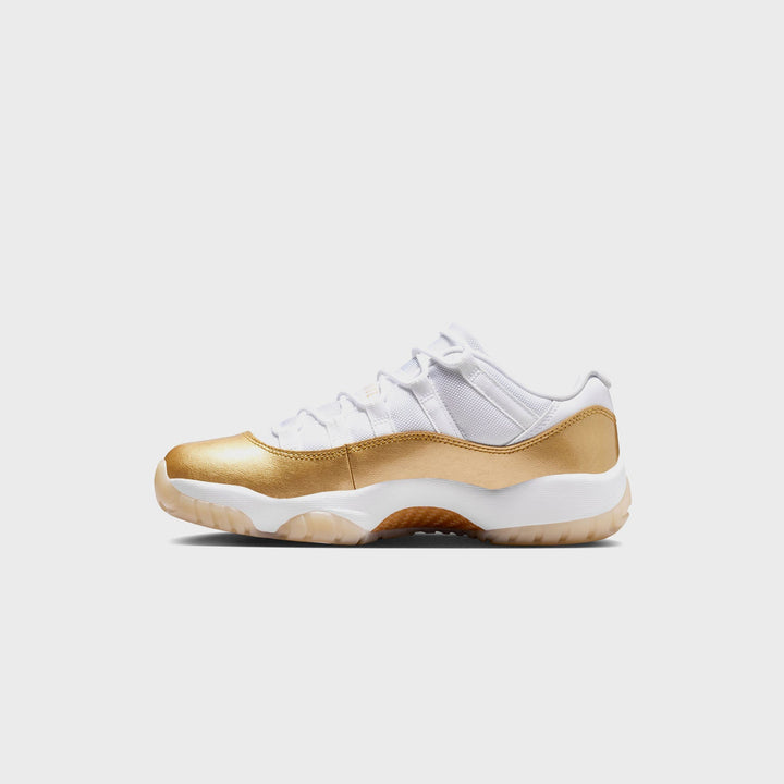 Jordan WMNS Air Jordan 11 Low - White / Metallic Gold