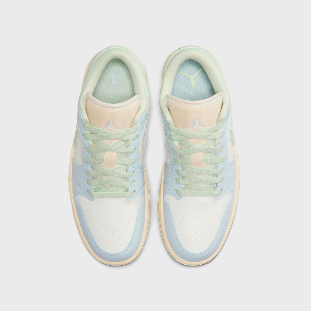 Jordan WMNS Air Jordan 1 Low - Sail / Aura / Muslin / Jade Aura