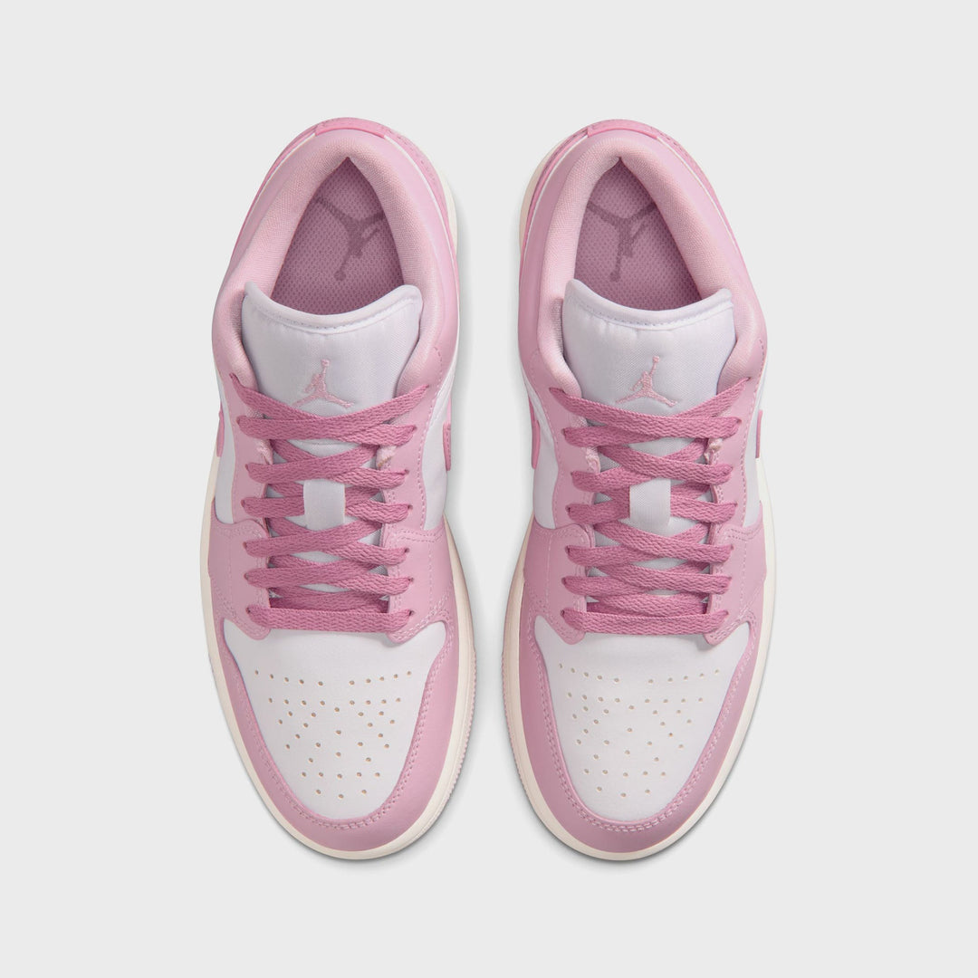 Jordan WMNS Air Jordan 1 Low - Iced Carmine / White / Elemental Pink / Sail