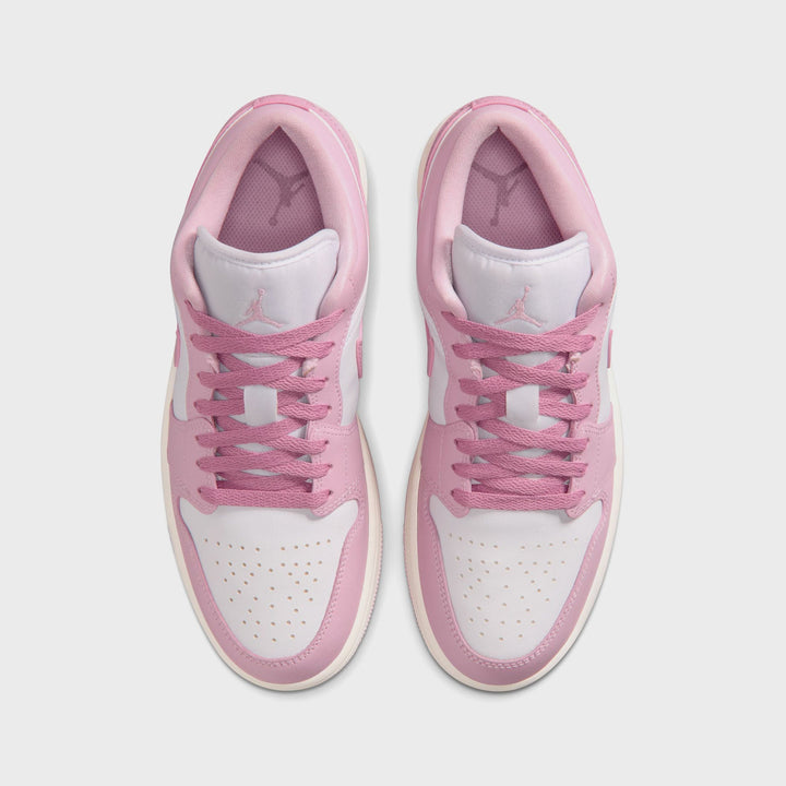 Jordan WMNS Air Jordan 1 Low - Iced Carmine / White / Elemental Pink / Sail