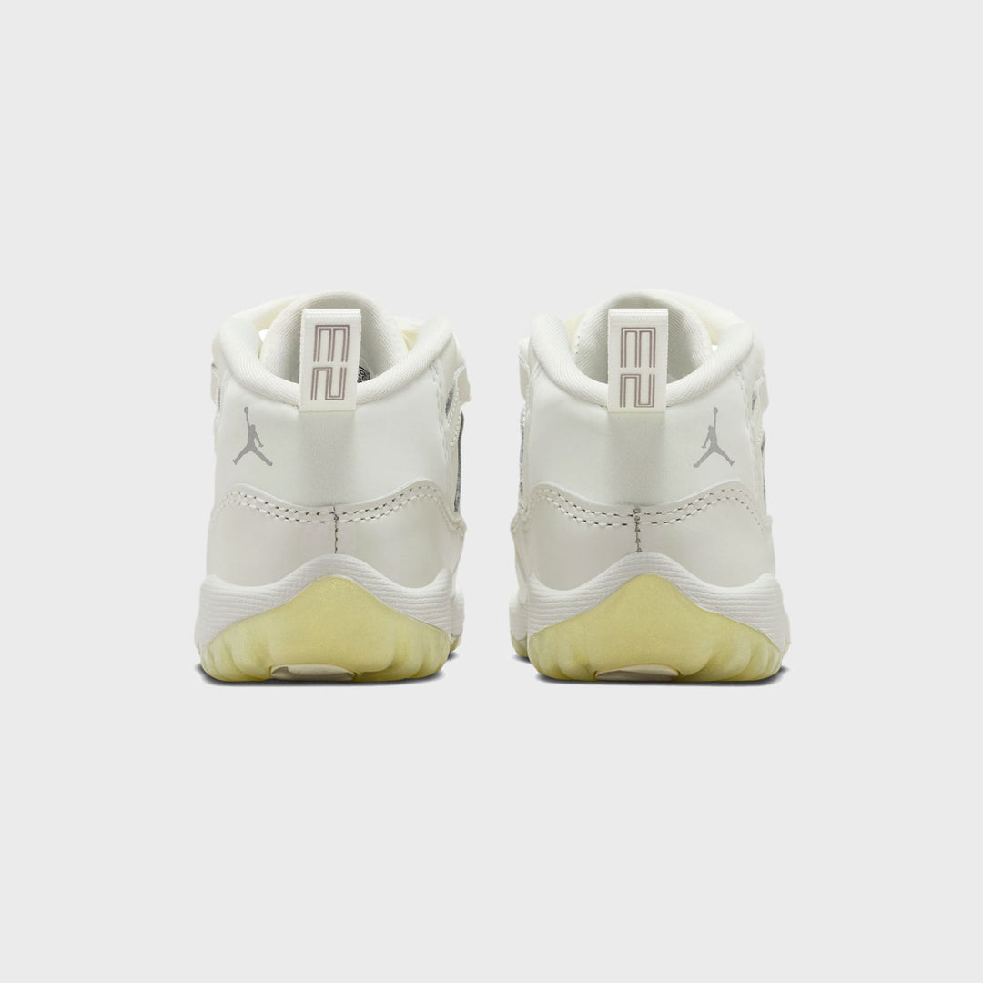 Jordan TD Air Jordan 11 Retro - Sail / White / Metallic Silver / Pearl Grey