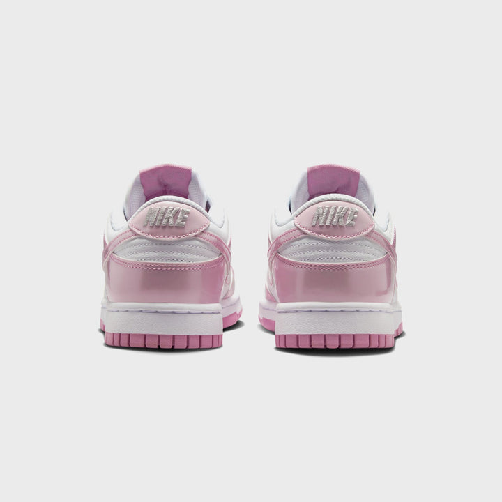 Nike WMNS Dunk Low SE - White / Metallic Silver / Pink Rise