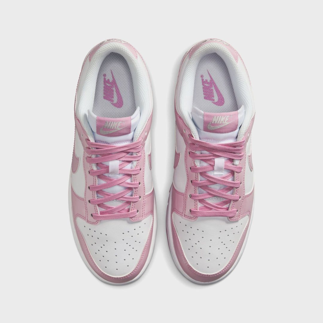 Nike WMNS Dunk Low SE - White / Metallic Silver / Pink Rise