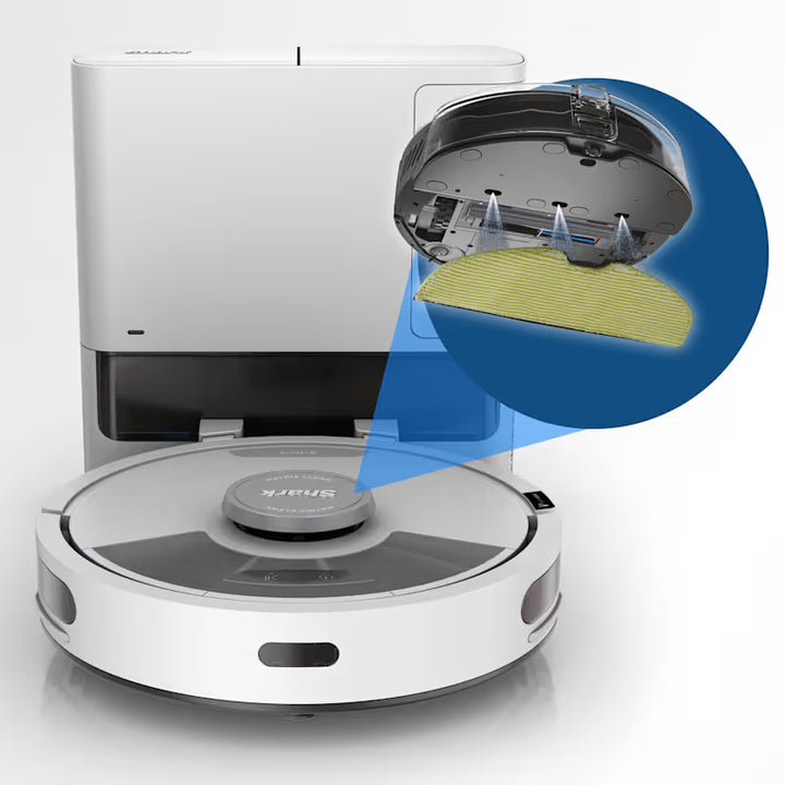 Shark Matrix Plus 2-in-1 Self-Empty Robot Vacuum &amp; Mop - White &amp; Grey AV2620WAUKGR
