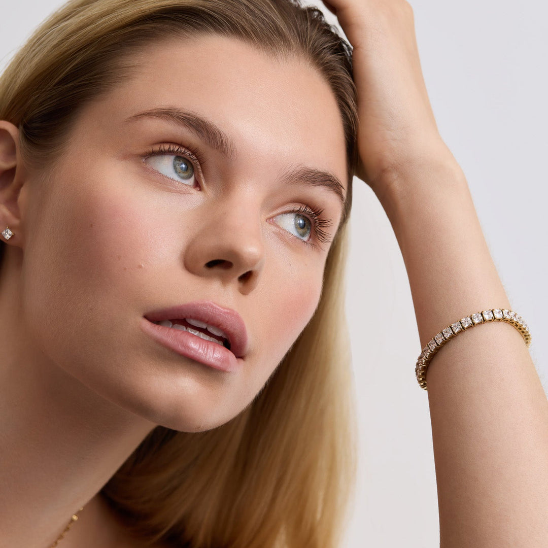 Asscher Cut Bracelet