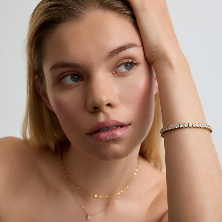 Asscher Cut Bracelet