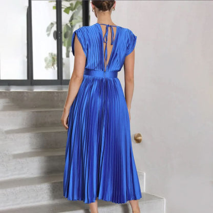 Stella & Grace™ | Timeless Pleated Midi Dress