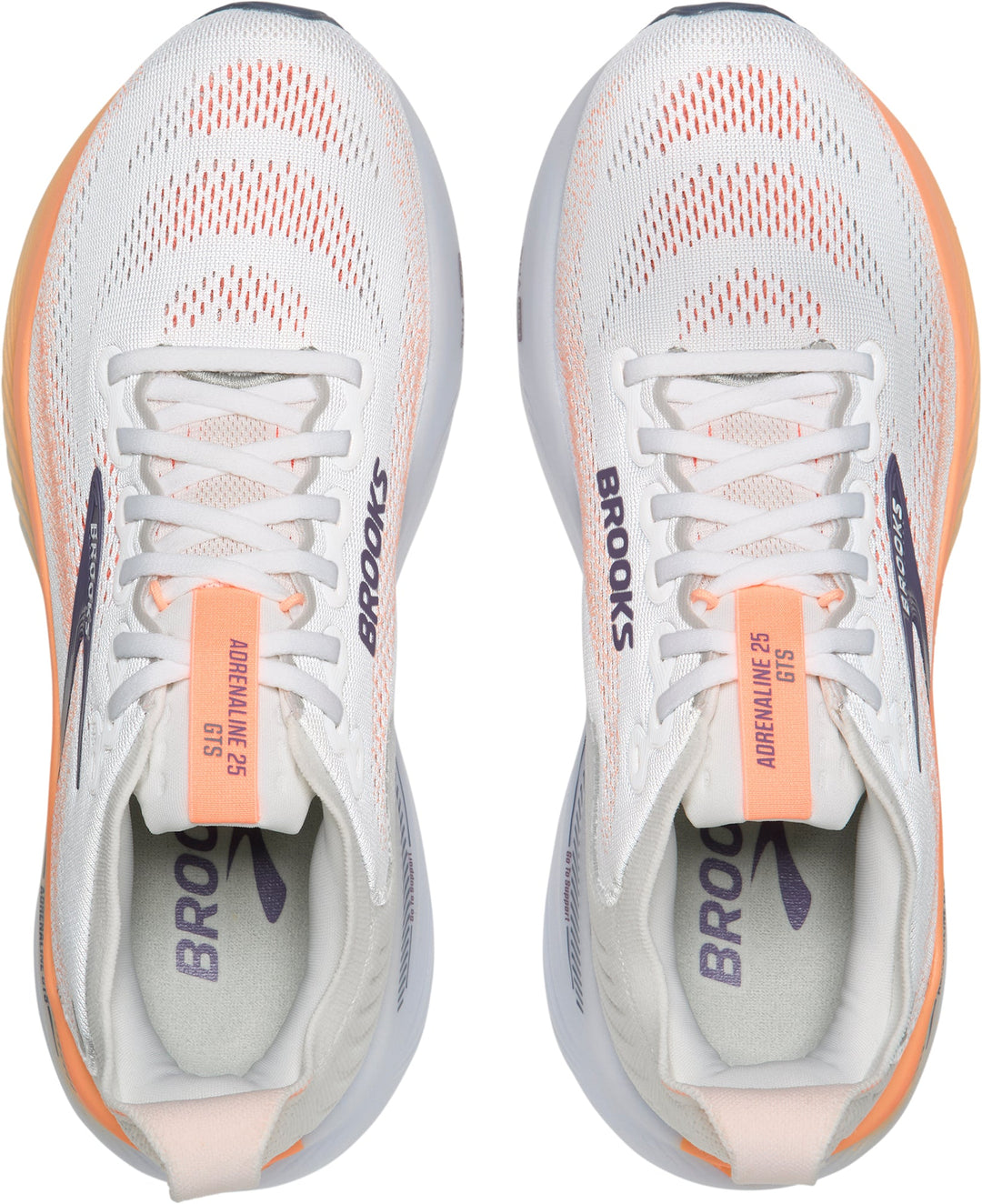 Brooks Adrenaline GTS 25 Womens Running Shoes - White