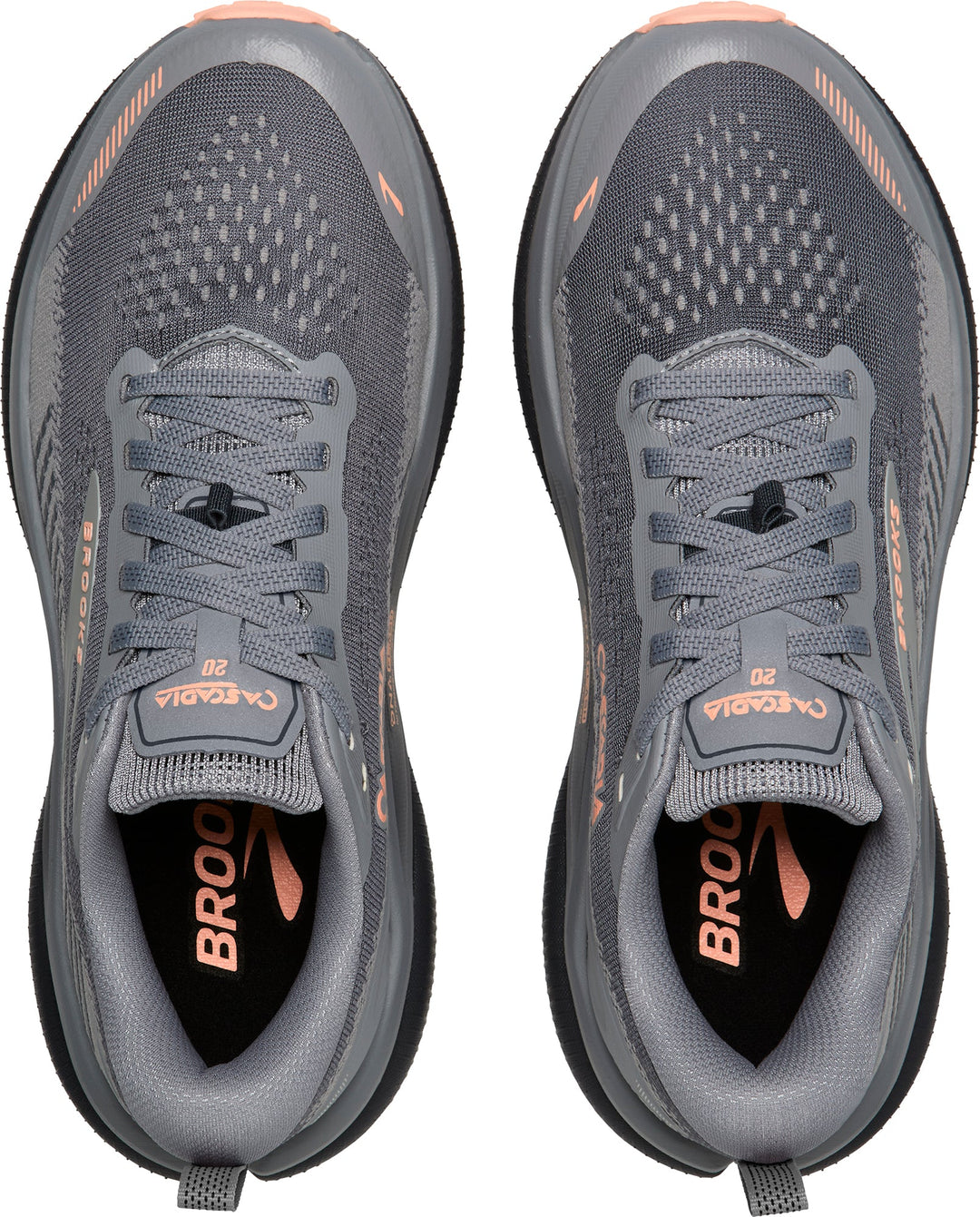 Brooks Cascadia 20 Womens Trail Running Shoes - Grey